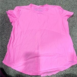 ZYIA Active USA Neon Pink Short Sleeve Top